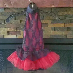 Black and red sassy costume